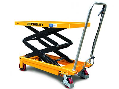 Dual Scissor Lift Table Cart